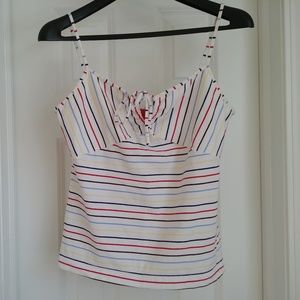 Cute Rainbow Striped Roxy Camisole Tank Top